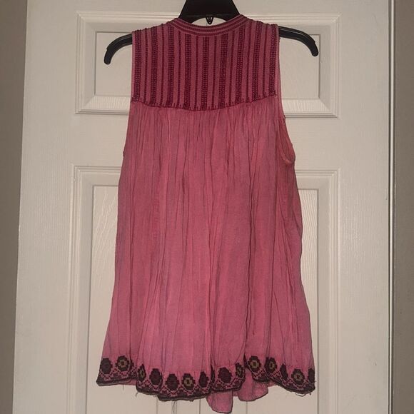 Rachel Zoe Mauve Pink Boho Top! - Picture 2 of 9